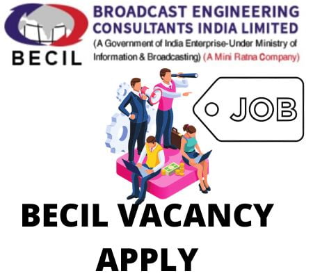 BECIL Office Assistant Data Entry Operator Vacancy 2022 Apply Online
