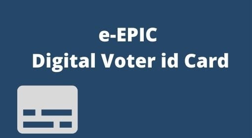 e-EPIC Voter id Card Online Download Kaise karen, Voter ID Card Download with Photo,