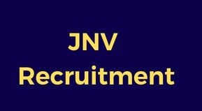 Navodaya Vidyalaya Non Teaching Post Recruitment form 2022 | NVS Non Teaching Vacancy 2022