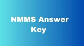 NMMS Answer key 2024 Date & link